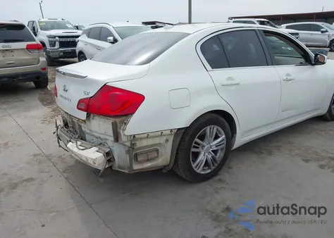 2012 Infiniti G37 Journey from USA, damaged, VIN JN1CV6AP5CM625250